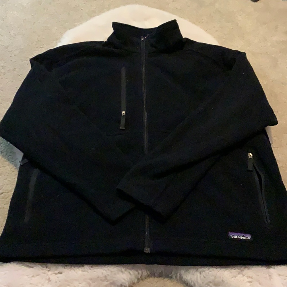 Fleece zip up jacket